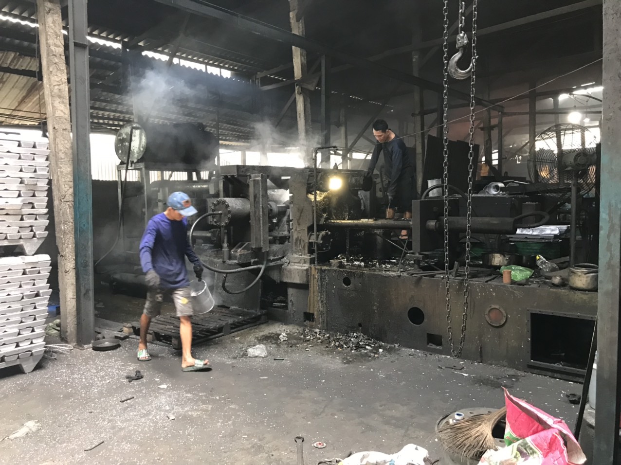 Casting machine